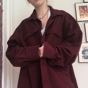 Men’s LL Bean Chamois cloth shirt XL